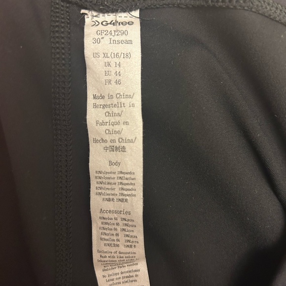 Black Maternity Wide Leg Pants - Picture 5 of 6